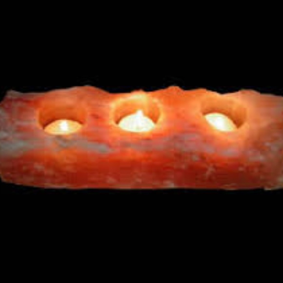 Other - Himalayan Natural Crystal Salt Three Hole Tea